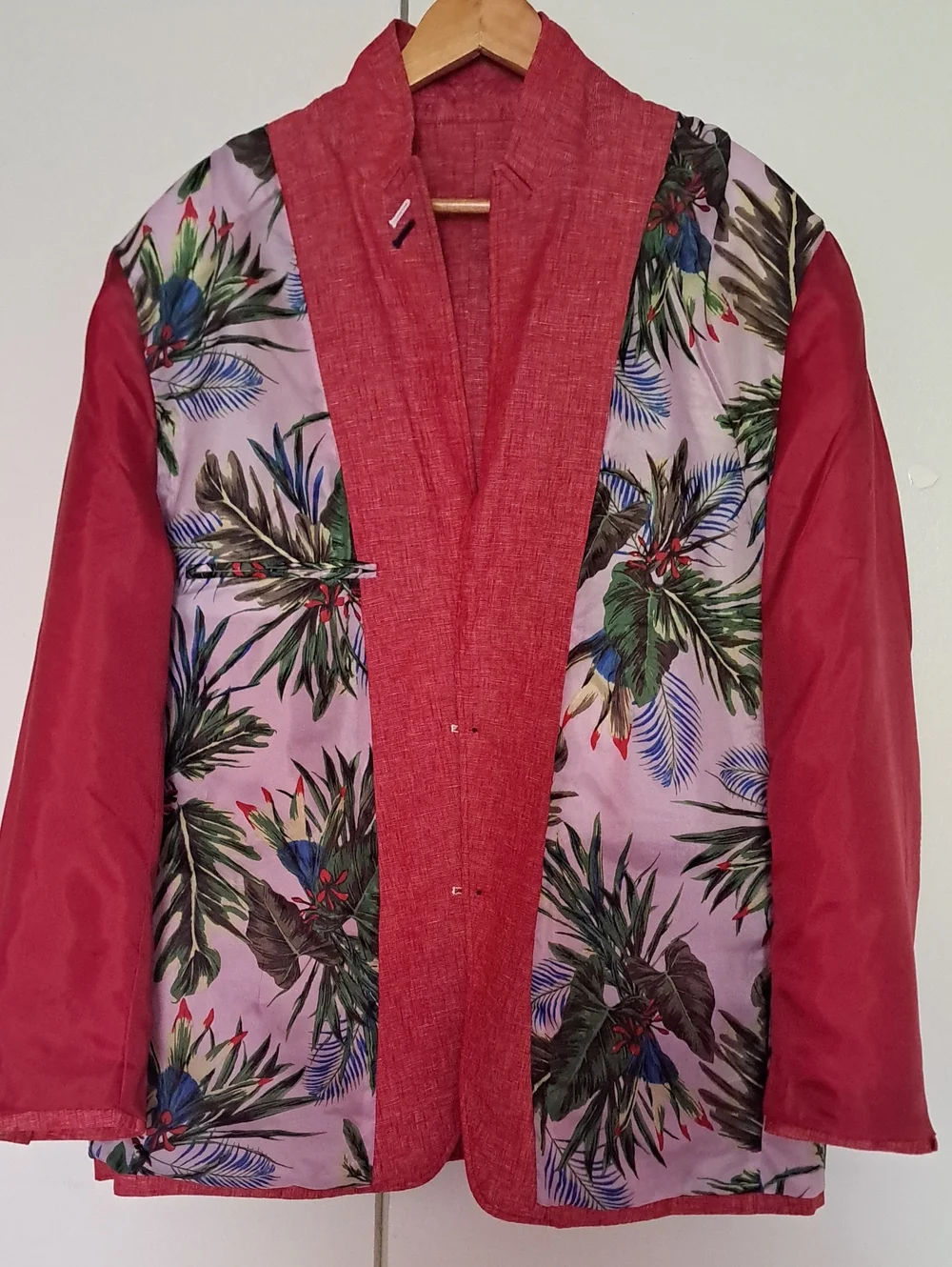 INC International Concepts red coat